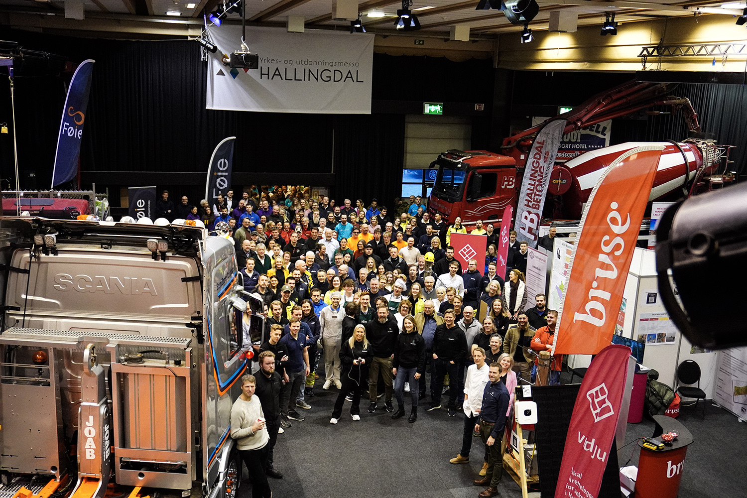 Yrkes og utdanningsmessa 2025. Foto: Hallingdal Næringshage.